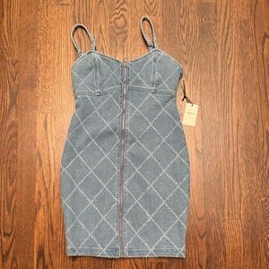 FOREVER 21 Light Blue Denim Dress